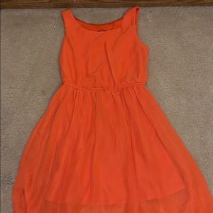 Orange girls dress